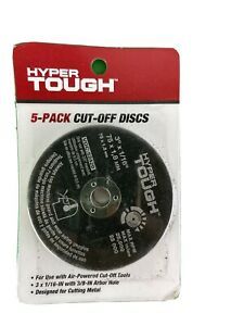 Hyper Tough 5 Pack Cut-Off Discs 3&#034; x 1/16&#034;, VDC:52420