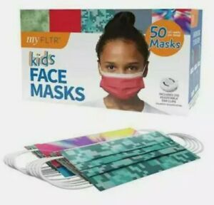 Fltr Kids mask 50 pack with ear clips