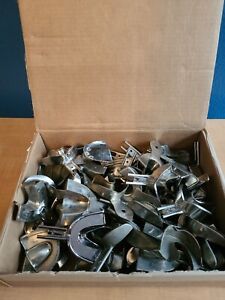 50+ Vintage Metal Dental Lab Impression Trays Caulk Rim Lock Dentist Tray Mouth