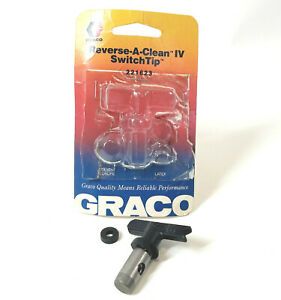 GRACO Reverse-A-Clean IV SwitchTip 221623 for Paint Sprayer