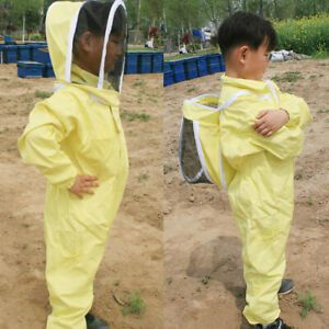 Child Beekeeping Suit Clothing Anti-Bee Jacket Jumpsuit Farm Visitor Protection