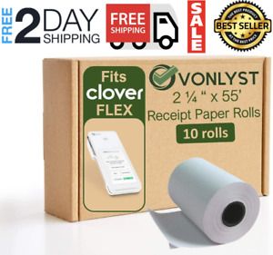 Papel Para Clover Pos (Clover Flex - 10 Rollos)
