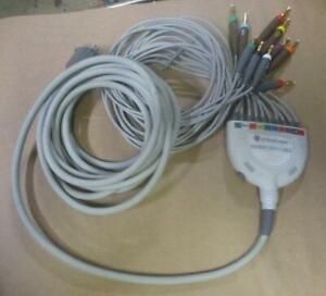EP Med Systems 43-0028-0005 Patient ECG Cable w/ 10 Leads.12