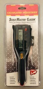 Brand New Calculated Industries 6020 Scale Master Classic Digital Plan Measurer