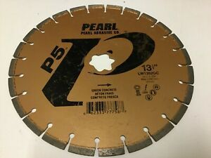 Pearl Abrasive P5 LW1352GC 13.5 Green Concrete Blade