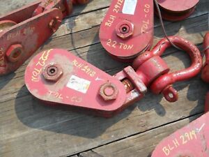 Johnson  Snatch Block - 22 Ton - Ready to Go !