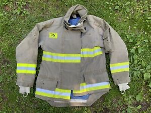 Morning Pride Fire Fighter Turnout Jacket 42 29/35 34 Bunker Gear (2760)