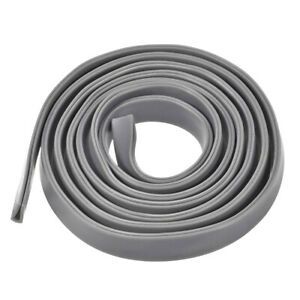 Edge Trim U Seal Extrusion, Silicone Gray Fits 0.5-2.5mm Edge 1M/3.28Ft