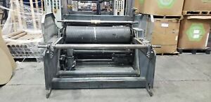 Used 54 Wide Battenfeld Gloucester Surface Winder. Model 1021, New 1999. Has Au