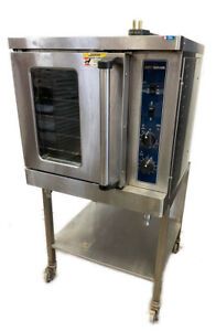 Electric Half Size Alto Shaam Single Phase Dual Speed Fan Convection Oven