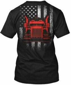 New Rare Design Trucker American Gildan Tee Premium size S-3XL