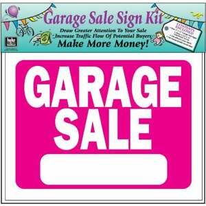 Hy-Ko Sign, Garage Sale Kit Pack of 10 KIT-13  Pack of 10