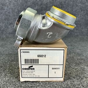 Cooper Crouse-Hinds LTB20090G 90 Degree Grounding Connector