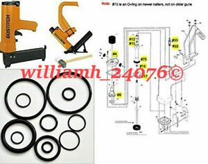 Tool Repair Kit For MIII MIIIFN MIIIFS Bostitch Hardwood Floor Nailer O-Ring