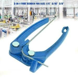 1/8 3/16 1/4&#034; Tube Bender Tubing Fuel Brake Refrigerant Tools Line P8V1 Y1Q5