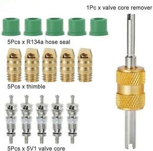 R410a Adapter Set Vacuum 5/16 Female Accessories Charging Core Remover