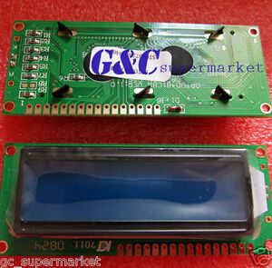 2PCS 1602 16x2 Character LCD Display Module HD44780 Controller blue Arduino LCD
