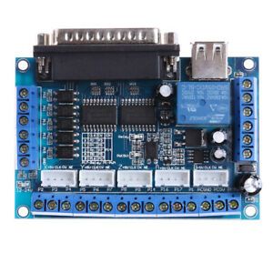 Mach3 CNC Stepping Motor Driver Interface Adapter Breakout Board +USB Cable
