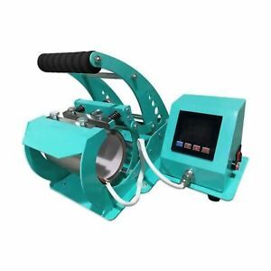 Swing Design Digital Coffee Mug &amp; Cup Heat Press - Turquoise