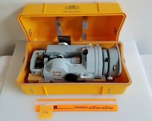 Keuffel &amp; Esser K&amp;E Zeiss TH2 Theodolite / Transit - EXC Cond Original in Case