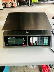 Tor-Rey L-PC 40L, 40 x .01 lb Portable Price Computing Scale. Used. (4H3.31.JK)