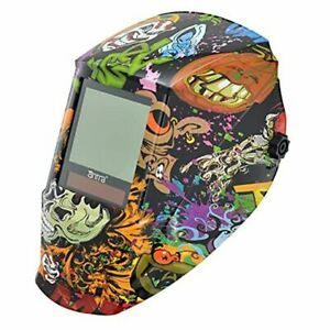True Color Huge Viewing, Super Wide Shade Range 4/5-14 Auto Fancy Skull