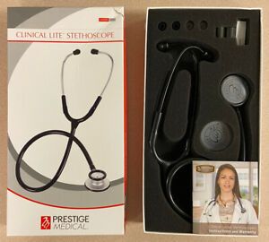 Prestige Medical Clinical Lite Stethoscope Black Model No. S121