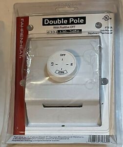 Fahrenheat FTA2A Double Pole Unit Mount Baseboard Thermostat FREE SHIPPING