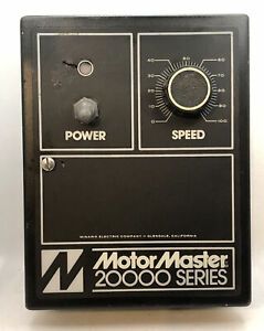 Minarik Motor Master 20000 Series Model MM23101A