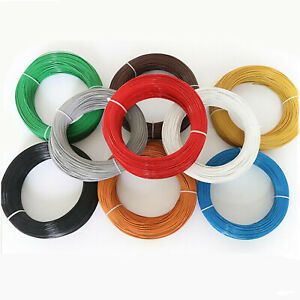 PVC Electronic Thin Cable UL1571 Tinned Copper Wire 8030V Colors 32/30/28/26AWG