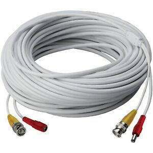 LOREX(R) CB120URB Lorex(R) Video RG59 Coaxial BNC/Power Cable (120ft)