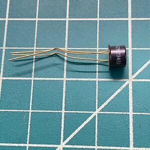 1pc 2N345 vintage GE black top Transistor NOS