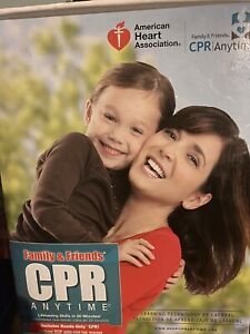 Family and Friends CPR Anytime Manikin/Mini Anne DVD Complete Training Kit AHA