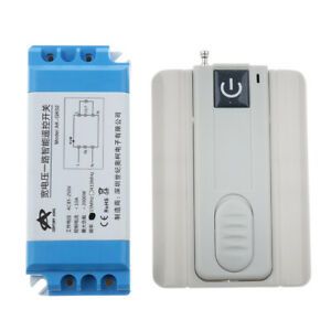 AC85-250V Relay Wireless RF Remote Control Switch Transmitter 315mhz