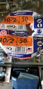 NEW ,50ft 10/2 w/ Ground Romex Brand SIMpull Residential Indoor Wire,Orange