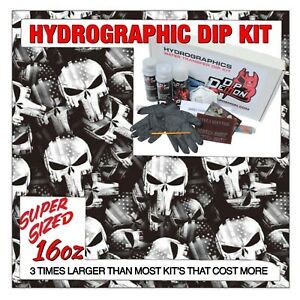 Hydrographic dip kit American Tactical Combat Skulls hydro dip dipping 16oz