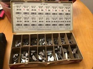 WOODRUFF KEY ASSORTMENT Over 360 PIECES Maintenance Kit New Free Shipping