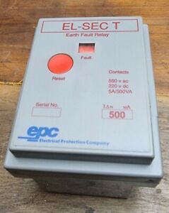 EL-SEC T ELSEC 500ma Earth fault relay