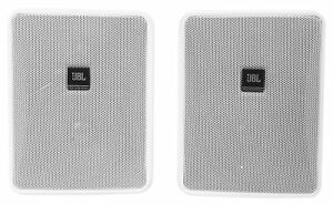 (2) JBL Control 25-1 5.25&#034; 30w 70v Wall-Mount Commercial Restaurant/Bar Speakers
