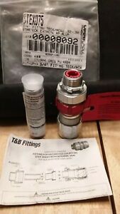 THOMAS &amp; BETTS STEX075 3/4&#034; STAR TECK EXTREME XP CABLE FITTING EXPLOSION-PROOF