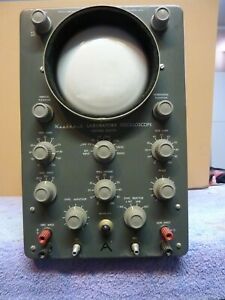 VINTAGE HEATHKIT WORKING  OSCILLOSCOPE Model O-11 with MANUAL