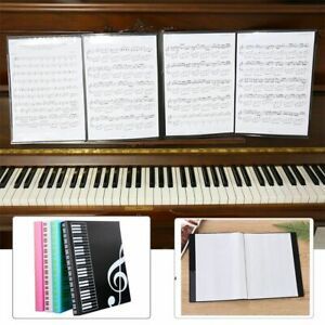Expanded 40/80Pages Book Folder Music Folder File Filing Products Piano Score