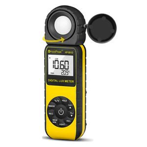 HP-881D Digital Illuminance Light Meter 270° Rotation Sensor Head With Backlight