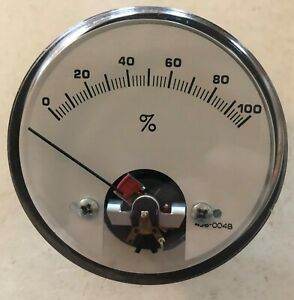 4-20 MADC Round 2-1/2” diameter Analog Meters with 0-100% Scale