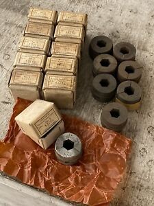 WARNER &amp; SWASEY #3 COLLET PADS HEX 13/16&#034;