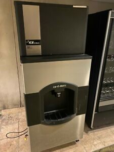 ice machine commercial with dispenser- Ice-O-Matic