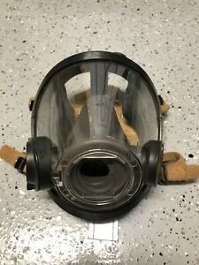 Scott AV-3000 Firefighter Facepiece SCBA CBRN NBC LARGE - Good