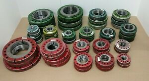HUGE LOT OF GO/NO GO THREADED RING GAGES (QTY 48) VARIOUS SIZES