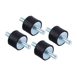 Rubber Mounts Anti Vibration Slientblock Car Boat Bobbins Pack Of 4 15*10mm