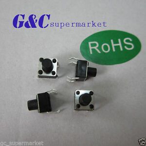 500pcs Micro switch  push button 6 * 6 * 6 mm  new good quality